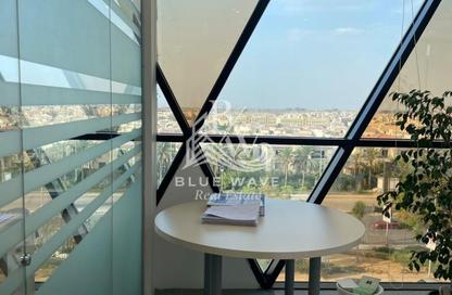Office Space - Studio - 1 for rent in Cairo Business Plaza - North Teseen St. - The 5th Settlement - New Cairo City - Cairo