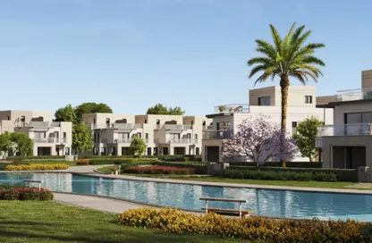 Townhouse - 3 Bedrooms - 3 Bathrooms for sale in Hyde Park Central - The 6th Settlement - New Cairo City - Cairo