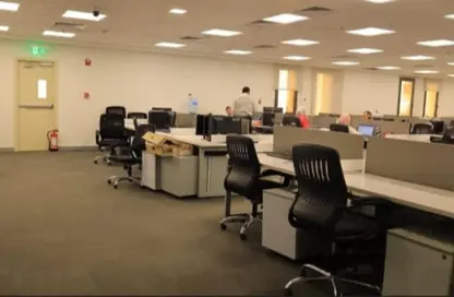 Office Space - 5 Bedrooms - 2 Bathrooms for rent in Bank Center Street - South Teseen St. - The 5th Settlement - New Cairo City - Cairo