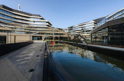 Office Space - Studio - 4 Bathrooms for rent in The Polygon - Sheikh Zayed Compounds - Sheikh Zayed City - Giza
