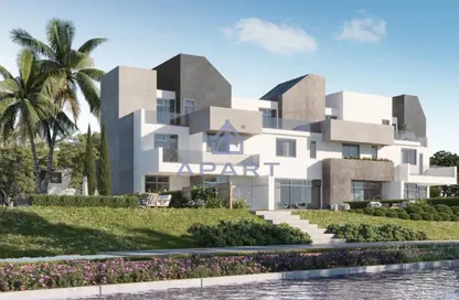 Townhouse - 3 Bedrooms - 4 Bathrooms for sale in Rivers - New Zayed City - Sheikh Zayed City - Giza