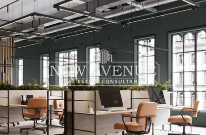 Office Space - 5 Bedrooms - 2 Bathrooms for rent in Cairo Festival City - North Investors Area - New Cairo City - Cairo