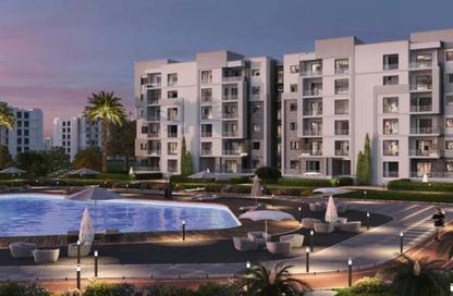 Apartment - 2 Bedrooms - 2 Bathrooms for sale in Westview Residence - New Zayed City - Sheikh Zayed City - Giza