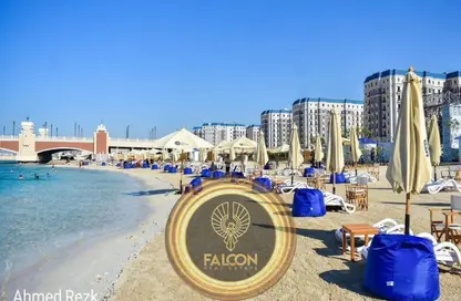 شقة - 2 غرف نوم - 2 حمامات للبيع في الحي اللاتيني - مدينة العلمين الجديدة - العلمين - الساحل الشمالي