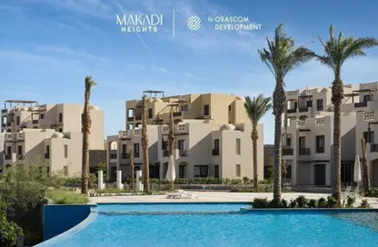 Chalet - 2 Bedrooms - 2 Bathrooms for sale in Makadi Heights - Makadi Orascom Resort - Makadi - Hurghada - Red Sea Chalet - 2 Bedrooms - 2 Bathrooms for sale in Makadi Heights - Makadi Orascom Resort - Makadi - Hurghada - Red Sea