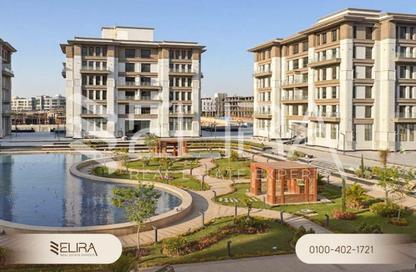 Apartment - 2 Bedrooms - 2 Bathrooms for sale in Bank Center Street - South Teseen St. - The 5th Settlement - New Cairo City - Cairo