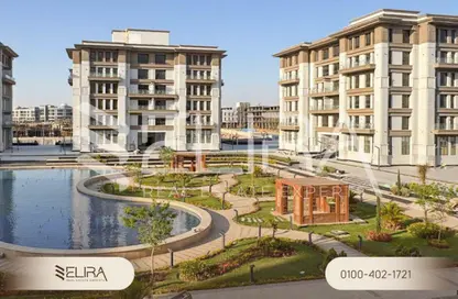 Apartment - 2 Bedrooms - 2 Bathrooms for sale in Bank Center Street - South Teseen St. - The 5th Settlement - New Cairo City - Cairo