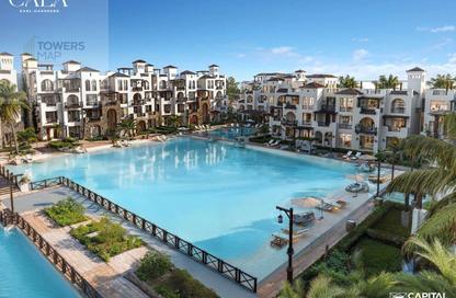 Apartment - 2 Bedrooms - 2 Bathrooms for sale in Cala - Sahl Hasheesh - Hurghada - Red Sea