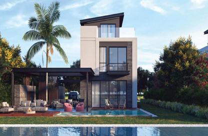 Villa - 4 Bedrooms - 4 Bathrooms for sale in Hood 1 St. - Green Belt - 6 October City - Giza