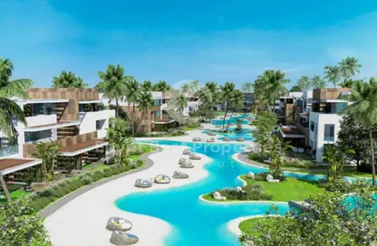 منزل مزدوج - 3 غرف نوم - 3 حمامات للبيع في ازها الساحل الشمالي - راس الحكمة - الساحل الشمالي