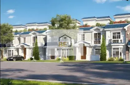 Townhouse - 3 Bedrooms - 3 Bathrooms for sale in Mountain View 3 - 5th Settlement Compounds - The 5th Settlement - New Cairo City - Cairo