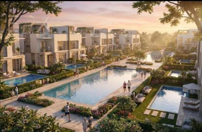 Townhouse - 3 Bedrooms - 4 Bathrooms for sale in RI8 New Capital - New Capital Compounds - New Capital City - Cairo