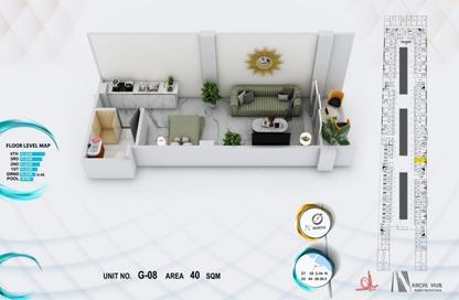 Apartment - Studio - 1 Bathroom for sale in El Kawther District - Hurghada - Red Sea