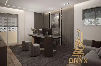 Office Space - 3 Bedrooms - 1 Bathroom for rent in Bank Center Street - South Teseen St. - The 5th Settlement - New Cairo City - Cairo
