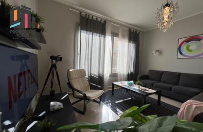 Apartment - 1 Bedroom - 1 Bathroom for rent in Palm Hills Village Gate - South Investors Area - New Cairo City - Cairo