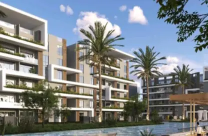 شقة - 3 غرف نوم - 3 حمامات للبيع في شارع النوادي - حدائق اكتوبر - مدينة 6 أكتوبر - الجيزة