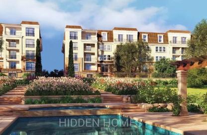 Apartment - 2 Bedrooms - 2 Bathrooms for sale in Elan Sarai - Sarai - Mostakbal City Compounds - Mostakbal City - Future City - Cairo
