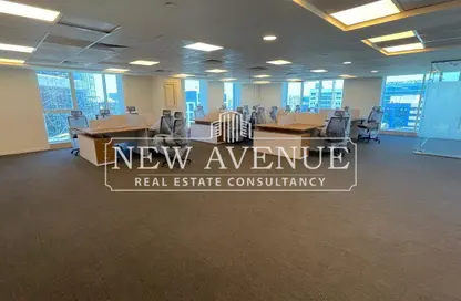 Office Space - Studio - 2 Bathrooms for rent in V90 - North Teseen St. - The 5th Settlement - New Cairo City - Cairo
