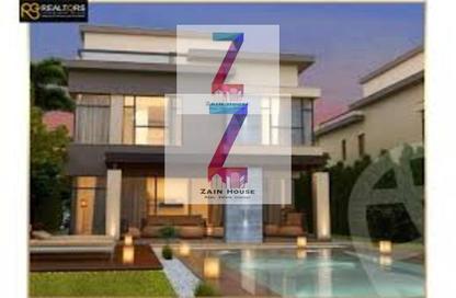 Villa - 5 Bedrooms - 5 Bathrooms for sale in Waslet Dahshur Road - Green Belt - 6 October City - Giza