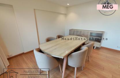 Apartment - 2 Bedrooms - 2 Bathrooms for rent in Street 233 - Degla - Hay El Maadi - Cairo