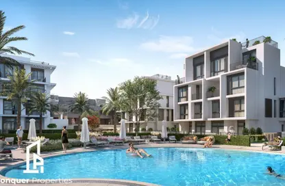 Chalet - 3 Bedrooms - 2 Bathrooms for sale in Marassi - Sidi Abdel Rahman - North Coast