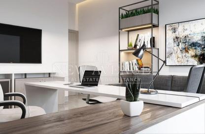 Office Space - Studio for rent in Lake View Residence - 5th Settlement Compounds - The 5th Settlement - New Cairo City - Cairo