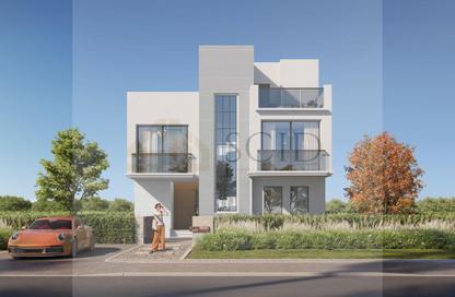 Townhouse - 4 Bedrooms - 4 Bathrooms for sale in Key Of Greens - New Zayed City - Sheikh Zayed City - Giza