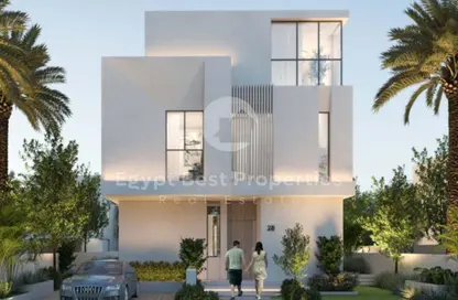 فيلا - 4 غرف نوم - 6 حمامات للبيع في ايلان - كايرو جايت - كمبوندات الشيخ زايد - الشيخ زايد - الجيزة