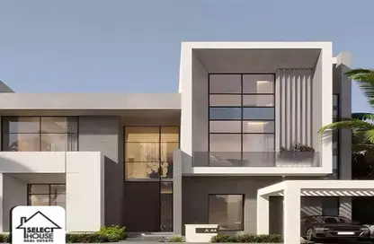 Twin House - 5 Bedrooms - 7 Bathrooms for sale in Saada Compound - New Cairo City - Cairo