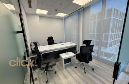 Office Space - Studio - 2 Bathrooms for rent in Cairo Festival City - North Investors Area - New Cairo City - Cairo