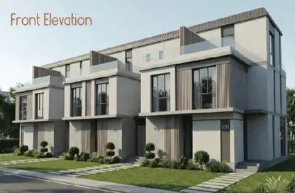 دوبلكس - 4 غرف نوم - 4 حمامات للبيع في قماري - R8 - العاصمة الإدارية الجديدة - القاهرة