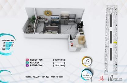 Apartment - Studio - 1 Bathroom for sale in El Kawther District - Hurghada - Red Sea Apartment - Studio - 1 Bathroom for sale in El Kawther District - Hurghada - Red Sea