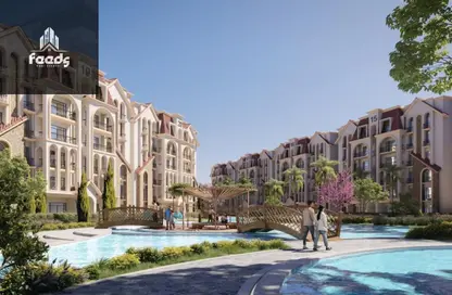 Apartment - 2 Bedrooms - 2 Bathrooms for sale in Jiwar - The 6th Settlement - New Cairo City - Cairo