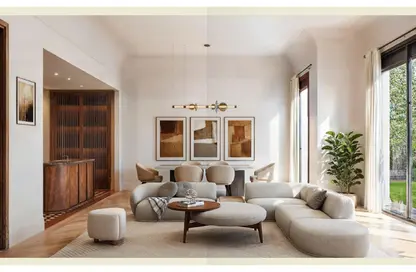 Apartment - 2 Bedrooms - 2 Bathrooms for sale in Crescent Walk - 5th Settlement Compounds - The 5th Settlement - New Cairo City - Cairo