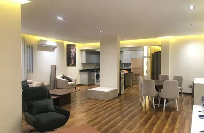 Duplex - 4 Bedrooms - 3 Bathrooms for rent in South Teseen St. - The 5th Settlement - New Cairo City - Cairo