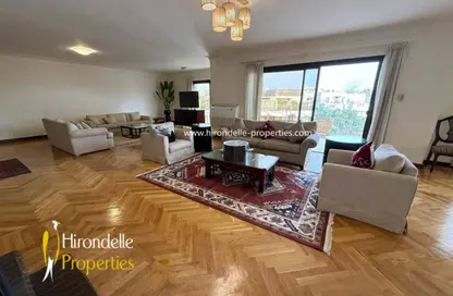 Apartment - 4 Bedrooms - 4 Bathrooms for rent in Sarayat Al Maadi - Hay El Maadi - Cairo