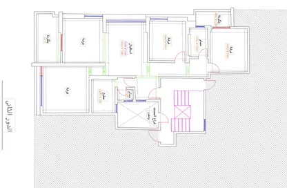 Office Space - Studio - 2 Bathrooms for rent in Mahmoud Taymour St. - El Hegaz Square - El Nozha - Cairo