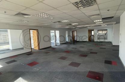 Half Floor - Studio - 3 Bathrooms for rent in N 90 BUSINESS COMPLEX - North Teseen St. - The 5th Settlement - New Cairo City - Cairo
