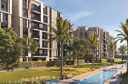 Apartment - 2 Bedrooms - 2 Bathrooms for sale in Swan Lake Residence - 5th Settlement Compounds - The 5th Settlement - New Cairo City - Cairo
