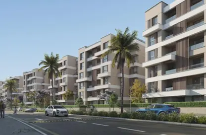 Apartment - 3 Bedrooms - 3 Bathrooms for sale in Sun Capital - Fayoum Desert road - 6 October City - Giza