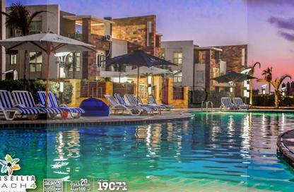 Chalet - 2 Bedrooms - 2 Bathrooms for sale in Marseilia Beach 5 - Ras Al Hekma - North Coast