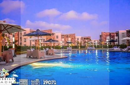 Chalet - 2 Bedrooms - 2 Bathrooms for sale in Marseilia Beach 5 - Ras Al Hekma - North Coast