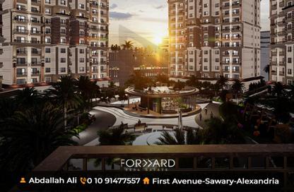 Apartment - 3 Bedrooms - 2 Bathrooms for sale in Vee Sawari - Waterfront - Sawary - Alexandria Compounds - Alexandria