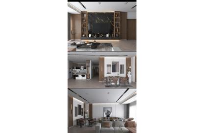 Apartment - 3 Bedrooms - 4 Bathrooms for rent in Lake View Residence - 5th Settlement Compounds - The 5th Settlement - New Cairo City - Cairo