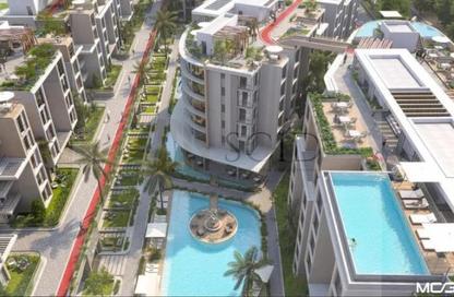 Hotel Apartment - 3 Bedrooms - 2 Bathrooms for sale in Aqmar - Al Wahat Road - 6 October City - Giza Hotel Apartment - 3 Bedrooms - 2 Bathrooms for sale in Aqmar - Al Wahat Road - 6 October City - Giza