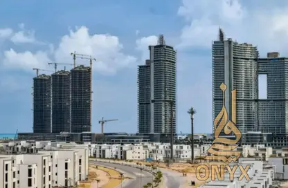 Apartment - 3 Bedrooms - 2 Bathrooms for rent in The Gate Towers - New Alamein City - Al Alamein - North Coast Apartment - 3 Bedrooms - 2 Bathrooms for rent in The Gate Towers - New Alamein City - Al Alamein - North Coast