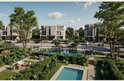 Apartment - 2 Bedrooms - 2 Bathrooms for sale in New Giza - Cairo Alexandria Desert Road - 6 October City - Giza