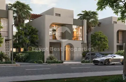 Townhouse - 4 Bedrooms - 5 Bathrooms for sale in Badya Palm Hills - 6 October Compounds - 6 October City - Giza