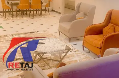 Apartment - 2 Bedrooms - 2 Bathrooms for rent in Ahmed Fakhry St. - 6th Zone - Nasr City - Cairo