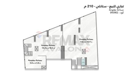 محل تجاري - استوديو - 1 للبيع في كوبري استانلي - ستانلي - حي شرق - الاسكندرية